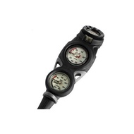 MARES instrument mission 3 Triple Gauge Depth Pressure Compass Diving Pressure Gauge