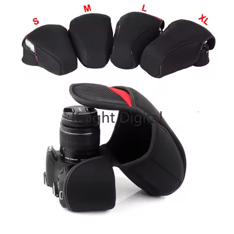 DSLR Camera Inner Soft Bag Case For Canon 200D 800D 1200D 600D 750D 700D 100D 1300D 80D 760D 1500D 5