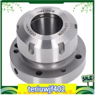 【●TI●】Clamping Collet Chuck Clamping Collet Chuck Compact Replacement Collet Chuck Fixture Flange Ch