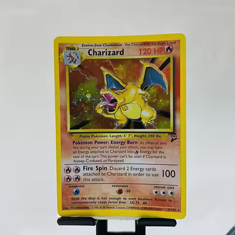 Bandai Pokemon Proxy Cards High Quality Pikachu Single Cards TCG Board Game Big Sale Charizard Base 