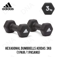 Neoprene Dumbbells / Hexagonal Dumbbells Adidas 3KG