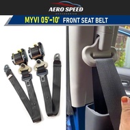 Original Perodua Myvi 2005 - 2010 Model Pertama Front Seat Belt ( U ) Depan Kereta Safety Belt Kiri 