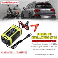 PROMO taffware charger aki motor 12v alat charge aki motor mobil charger aki motor mobil 12v 6a