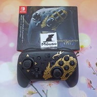 NITENDO SWITCH PRO CONTROLLER MONSTER HUNTER EDITION NFC WAKE UP