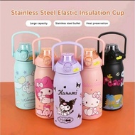TERMOS SANRIO Character STAINLESS Steel Drinking Bottle Thermos 1000ML and 1500 /ML Thermos Bottle C