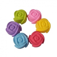 Silicone Mould Rose Soap Mould Muffin Cupcake Mold Pudding Mould Jelly Decorating Tool Acuan Ros Sil