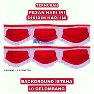 10-wave Palace August Flag 1pcs