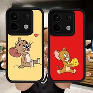 Q8 Mouse Soft Paint Casing for Xiaomi Redmi 15C poco M7 X6 13T 13C Note 13 M6 Neo Pro Plus 5G