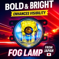 IPF Fog Lamp H8 90mm Yellow Halogen Multi Reflector Japan Made 101FLG