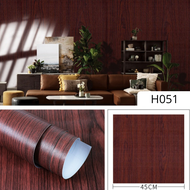 Wallpaper Stiker Serat Kayu Dinding Lemari Pintu Doff (Tidak Glossy) Kusen Meja Kursi Kerajinan Pela