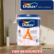 18L - Dulux Ambiance Pearl Glo - Interior Wall Paint / Cat Kilat / SHEEN ( Any Colour PM Code )