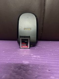 超平 新淨靚仔 Sandisk Extreme Pro CF Express CFexpress Type B 512GB 512G 贈送 card reader