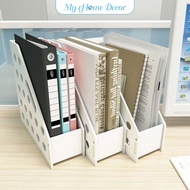 Simple office desktop file rack book stand desktop file storage stand office paper file storage rack