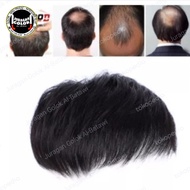 Wig Pria Rambut Asli New Premium Wig Cosplay Anime Rambut Hitam Pendek