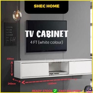[Ready Stock] Wall Tv Cabinet White/ Wall Tv Cabinet Brown/ Almari TV Putih/ Wall Mounted TV Cabinet 120cm/160cm