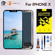 IPARTSEXPERT Original LCD For  X XR LCD Touch Screen Replacement No Dead Pixel+Tempered Glass