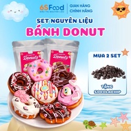 Set of ingredients to make 10 convenient, easy-to-make Donuts at home - 6SFOOD