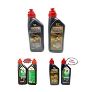Castrol Power 1 Ultimate 10W40 10W50 Fully synthetic 4T,Minyak hitam Minyak selinder Castrol 4T full