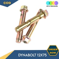 DYNABOLT 12X75 DINABOLT WALL BOLT 12X75
