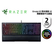【Razer】雷蛇 ORNATA V2 雨林狼蛛 V2 機械式薄膜混合 鍵盤 電競鍵盤 中文 (RZ03-03381400-R3T1)
