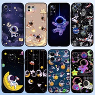 casing for Xiaomi POCO F3 M3 X3 X4 Pro X3 NFC X3 X4 F4 GT C40 Cover DM-6 Cute cartoon astronaut Soft
