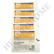 Allevyn Ag Adhesive 7.5x7.5 cm แผ่นแปะแผลกดทับ