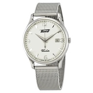 Tissot [flypig]Heritage Visodate Silver Opalin Dial Mens Mesh Watch T1184101127700{Product Code}
