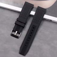 Tag Heuer Watch Strap 22mm Silicon Rubber Watch Strap Tag Heuer