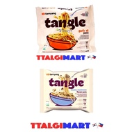 SAMYANG TANGLE GARLIC PASTA 105G / CREAMY MUSHROOM 105G TTALGIMART Samyang ramen instant noodles