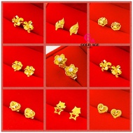 GA Jewellery Fashion Accessories Earring 50 Design Options/Subang Telinga Emas Korea Bangkok 916 Anting 24K Gold Plated Earrings for Women Birthday Kahwin Best Earring