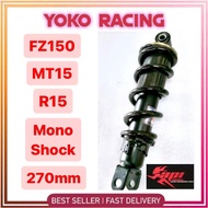 Monoshock Adjustable Api Black Adjuster 270MM Mono Rear Shock Absorber Yamaha FZ150 FZ150i FZ 150 15