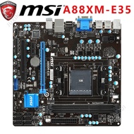 【Used】MSI A88XM-E35 A88XM-E45 supports FM2+CPU DDR3 memory and 860 integrated motherboard  A88XM E35