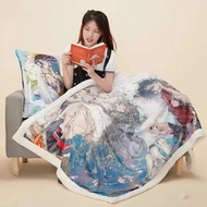Official TGCF Tian Guan Ci Fu Hua Cheng Xie Lian Plush Blanket