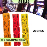 200 Pcs Raffle Ticket Stub Auction Lottery Election Ticket Admit One Ticket Roll Queue Ticket