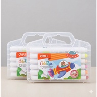 Deli ColoRun Acrylic Marker 12 colors Deli Acrylic Marker