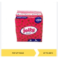 PackagingYA JOLLY SMALL SQUARE TISSUE JOLLY PINK TISSUE JOLLY RESTO CAFE TISSUE JOLLY TISSUE