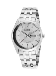 CASIO MTP-1335D-7A ENTICER Series ANALOG QUARTZ DRESS VINTAGE Collection Stainless Steel Band Water Resistance GENT / MEN’S WATCH