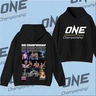 2025 One Championship hoodie Cotton Fabric Men's Boxing Competition Print Long Sleeve S-5XL hoodie h