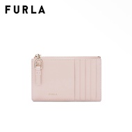 FURLA กระเป๋าใส่การ์ด รุ่น NUVOLA M ZIPPED CARD CASE สี AZALEA
