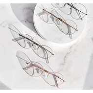 Basic 2ditor Glasses [Rose Pink]