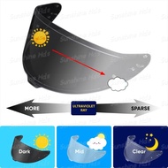 For SHOEI X15 X-15 RF-1400 Z8 Z-8 CWR-F2 NXR2 Helmet Photochromic Visor Face Motorcycle Helmet Shiel