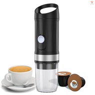 【hosttwmy】Portable Electric Espresso Coffee Machine Cordless Heat and Cold Brew 3oz Single Serve Min
