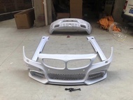 BMW Z4 การปรับเปลี่ยน Wolf Fire Ax อะไหล่กันชนหน้าและหลัง M2c ตาข่ายกลาง DiKahin รถล้อมรอบแพ็คขนาดให