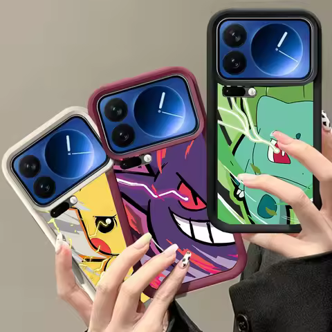 Cute Anime Gengar Monster Phone Case For Xiaomi F7 5G M7 4G 15T PRO 17 PRO MAX 14T Poco F7 X7 M7 Pro