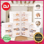 【DJ】40cm Foldable Shoe Storage Cabinet | Foldable Shoe Rack Without Heavy Duty Installation