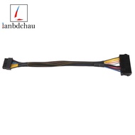 24 Pin to 14 Pin ATX PSU Main Power Adapter Braided Sleeved Cable for  for  PC and Servers 12-Inch(3