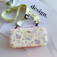 handphone sling bag pouch Fashion Double Layer Phone Bag Women's Bag Leather Cartoon Versatile Mini Bag Messenger