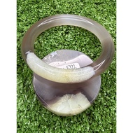 58mm Sakura agate bangle