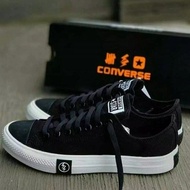 SEPATU SEKOLAH CONVERSE21 ALL STAR21 PETIR Black White Sneakers for Men and Women