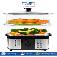 EuropAce 12L 2-Tier Food Steamer - EFS 2121W